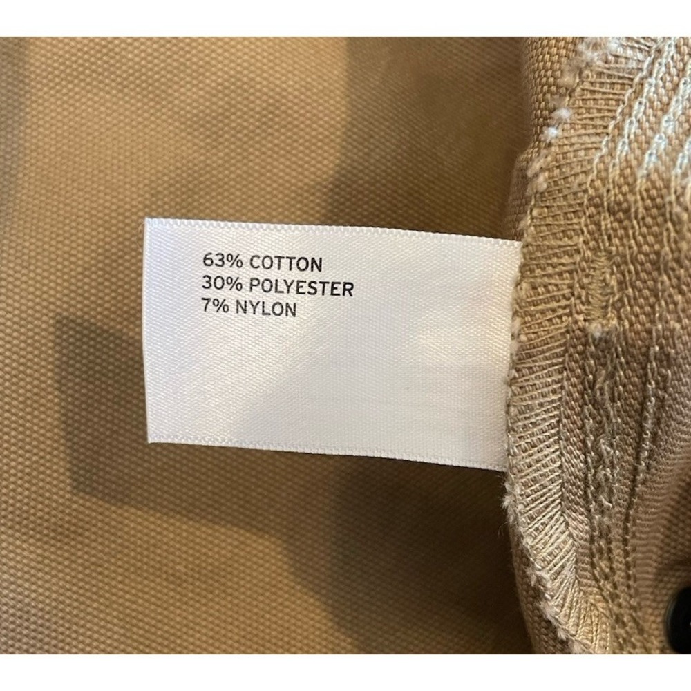 Duluth Trading Flex Fire Hose Pants 36x30(29"L) Standard Fit Flex Canvas Brown - Picture 6 of 9